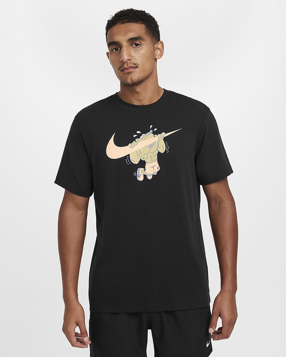 Nike sports tee fit dry best sale